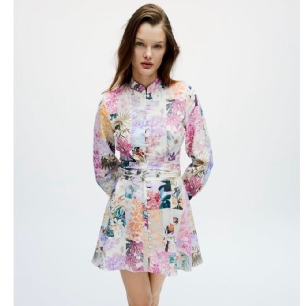 Zara linen dress